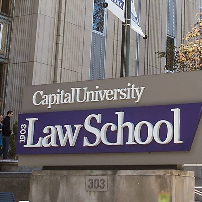 the outside of Capital University Law School